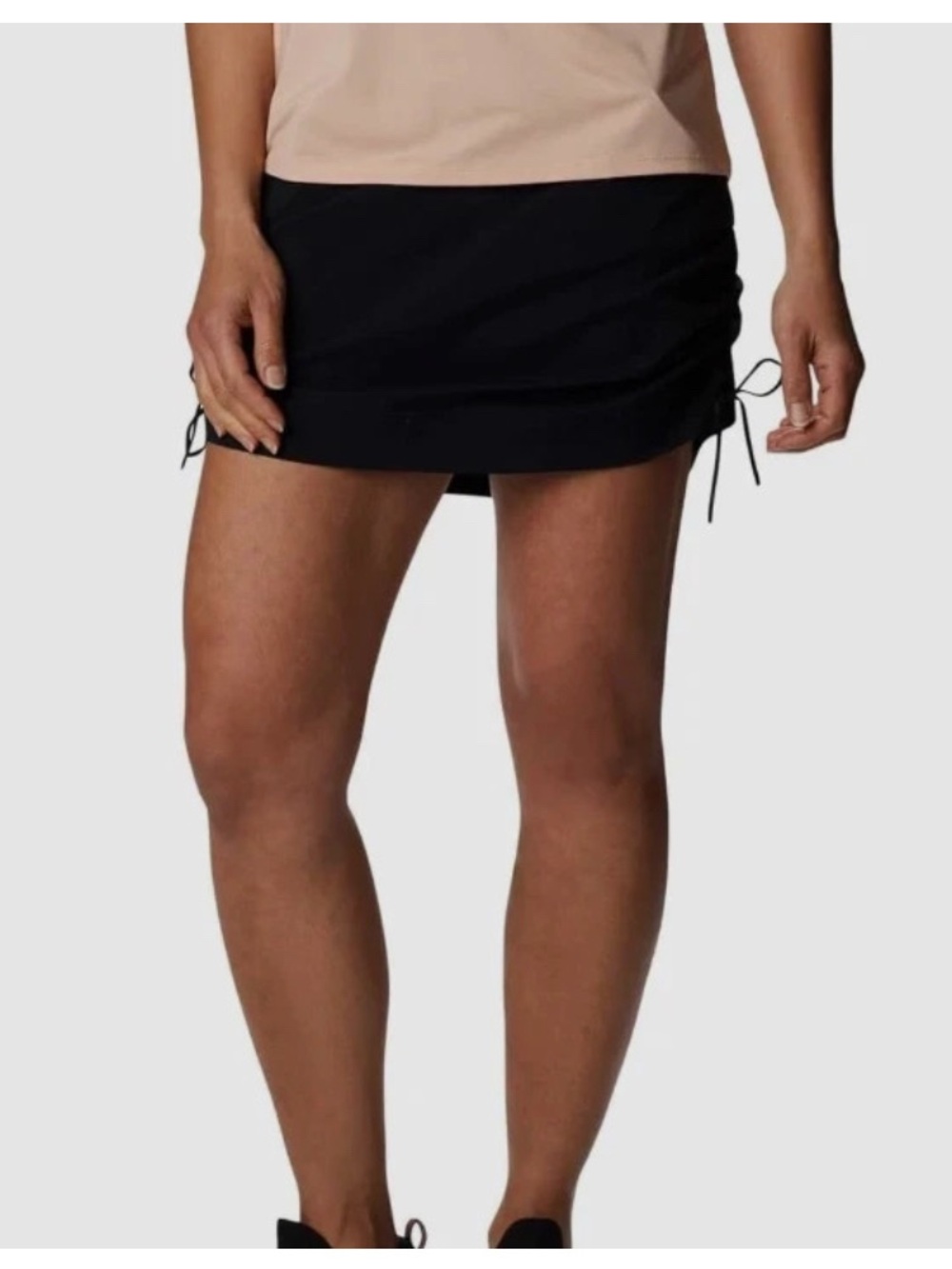 NEW Columbia Women Black Skort size L Omni-Shield UPF 50 Activewear Asthelesure